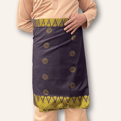 Bunga Tabur Sampin Instant Brown Gold Pinggang 26-42 Raya 2026 IN-BUN4