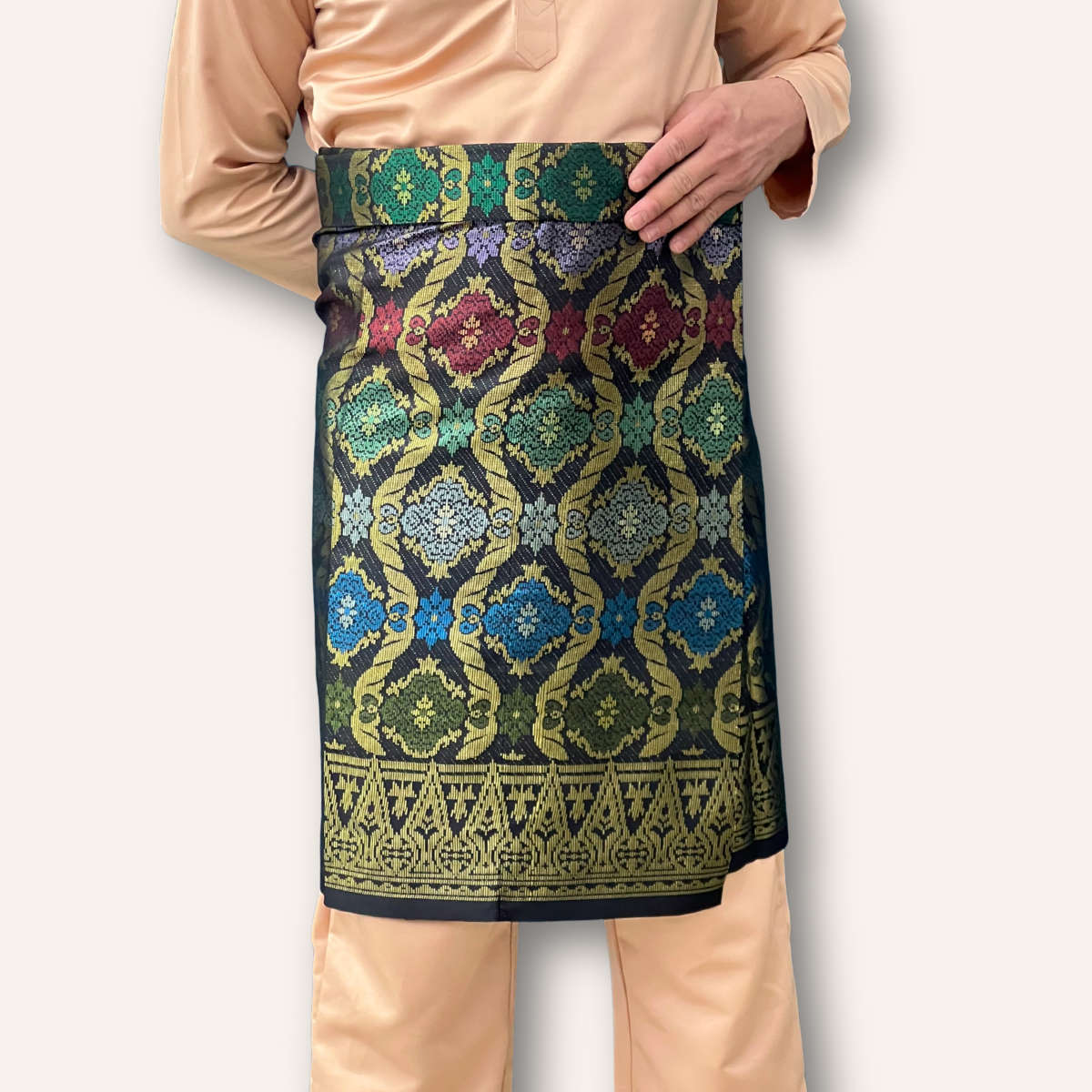 Sampin Instant Black Gold Multicolor Diamond Dewasa Lelaki BG6