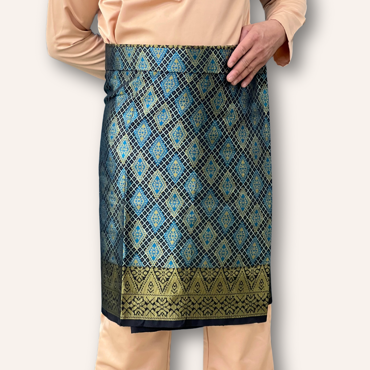 Sampin Instant Black Gold Multicolor Diamond Dewasa Lelaki BG8