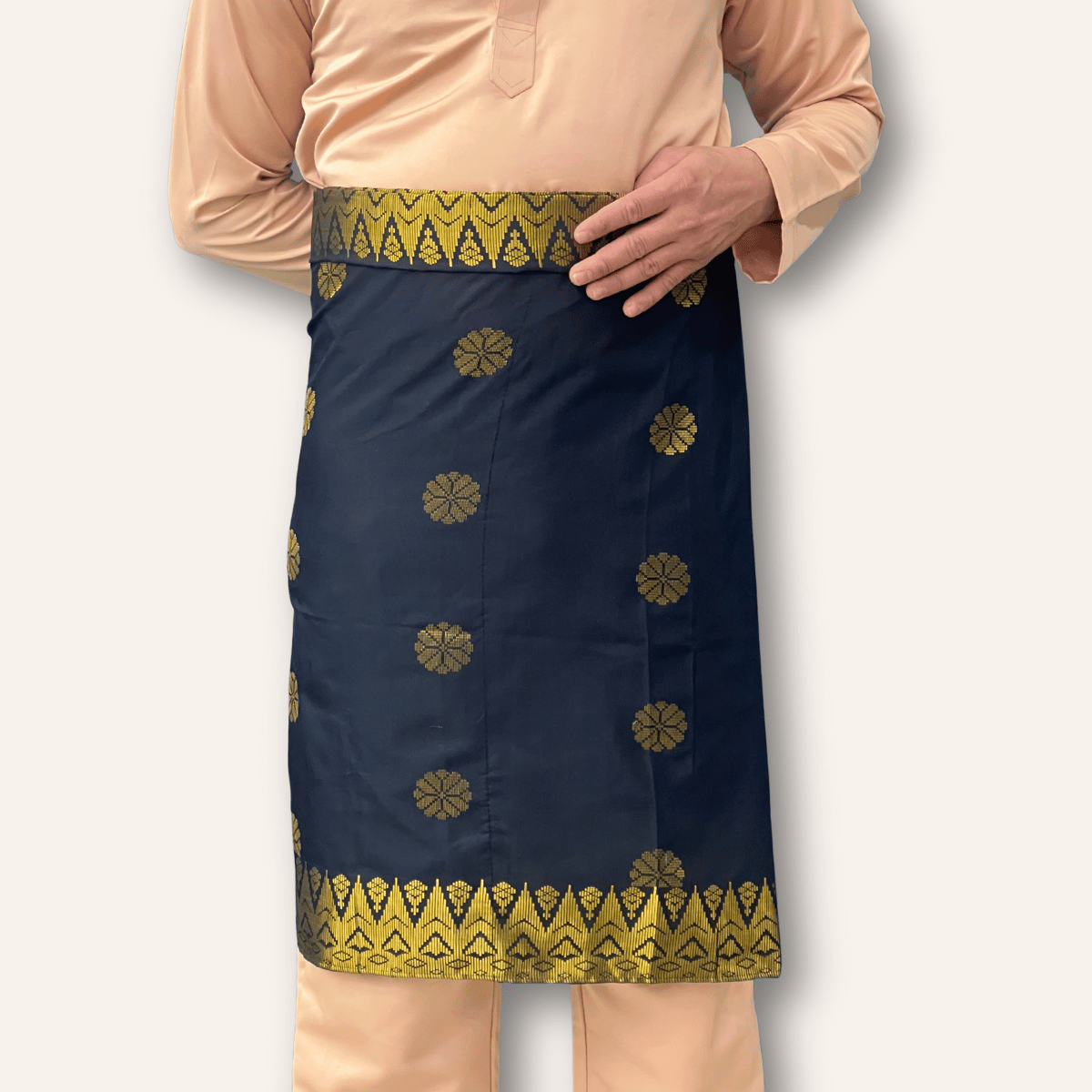 Bunga Tabur Sampin Instant Black Gold Pinggang 26-42 Raya 2026 IN-BUN2