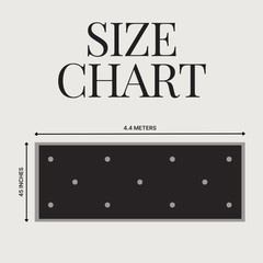 Songket Size Chart